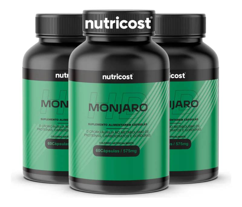 Kit 3 Mounjaro HD — Emagrecimento