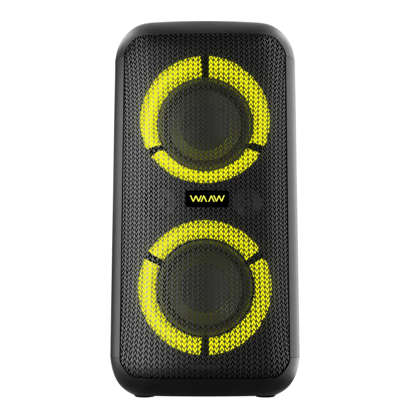 Detalhe dos LEDs e painel